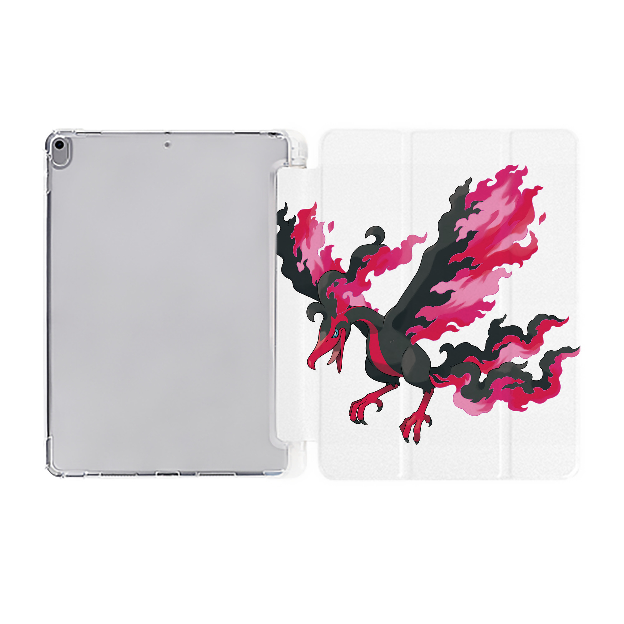 （画像用） ポケットモンスター Pokémon IPad ケース ペン収納付き 三つ折りスタンド PUレザー×シリコン 対応機種9.5/10.5/10.9インチ